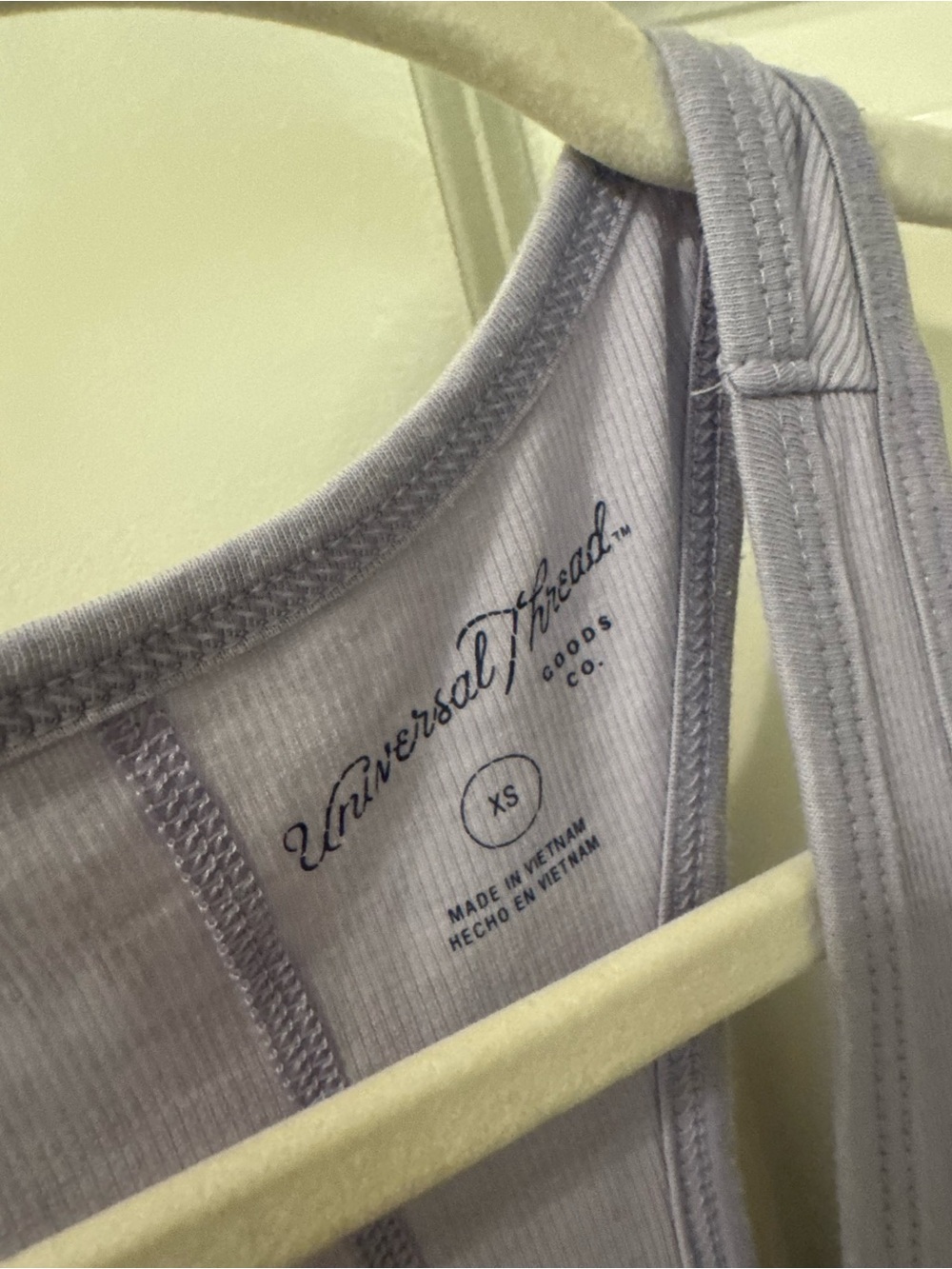 Universal Thread Lavender Racerback Tank Top - Picture 2 of 2